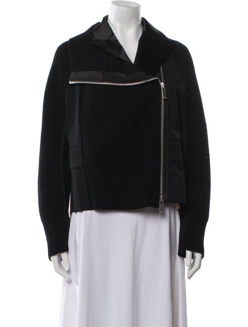 Sacai Wool Biker Jacket