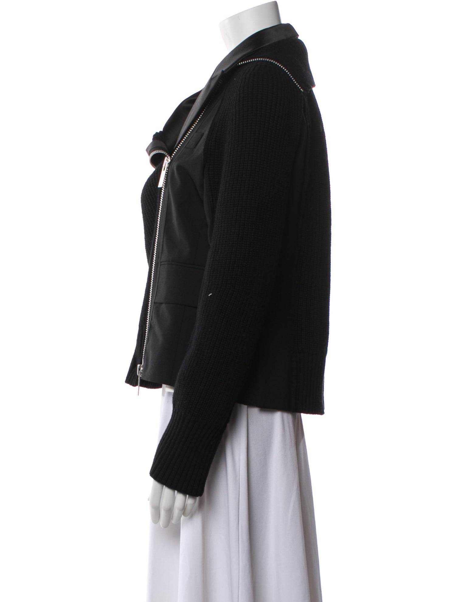 Sacai Wool Biker Jacket
