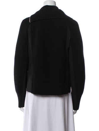 Sacai Wool Biker Jacket