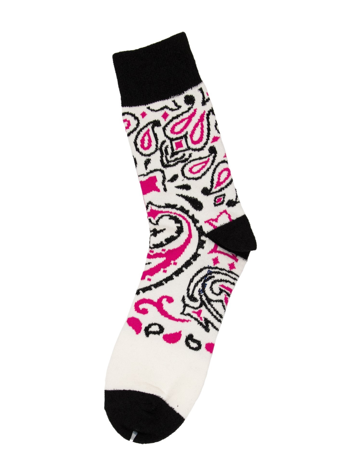 Sacai Pattern Printed Socks w/ Tags