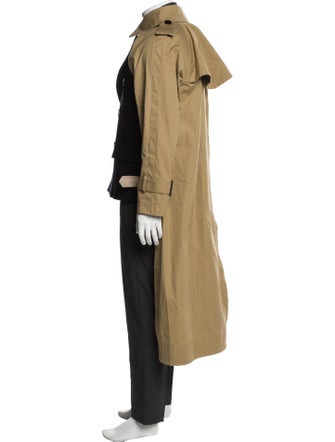 Sacai Wool Colorblock Pattern Parka