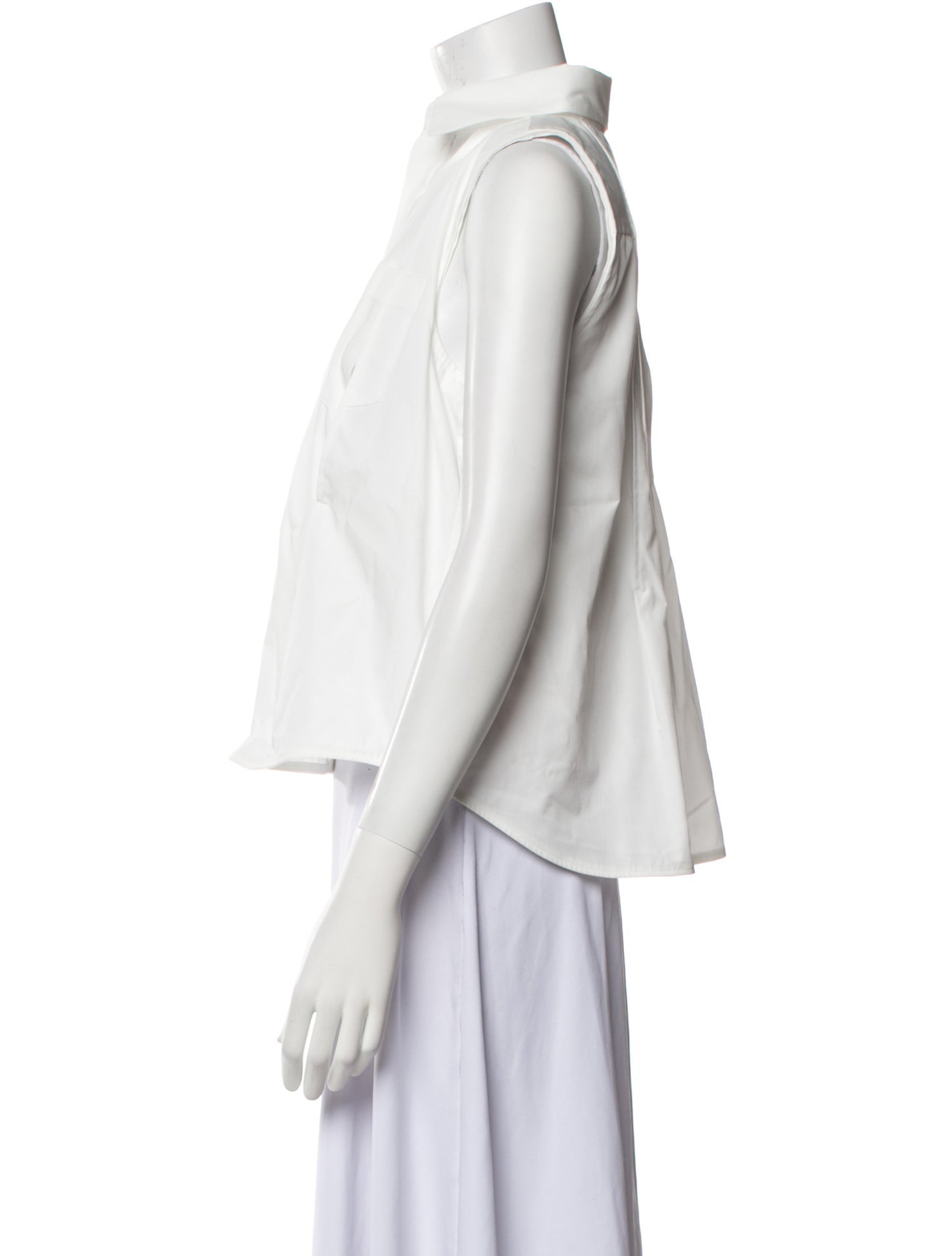 Sacai Sleeveless Crop Top w/ Tags