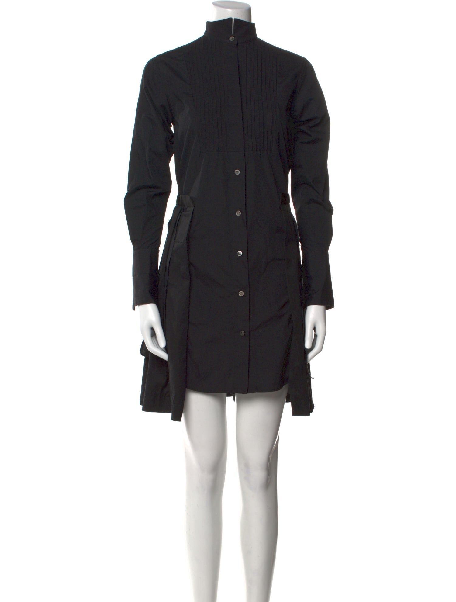 Sacai Mock Neck Mini Dress