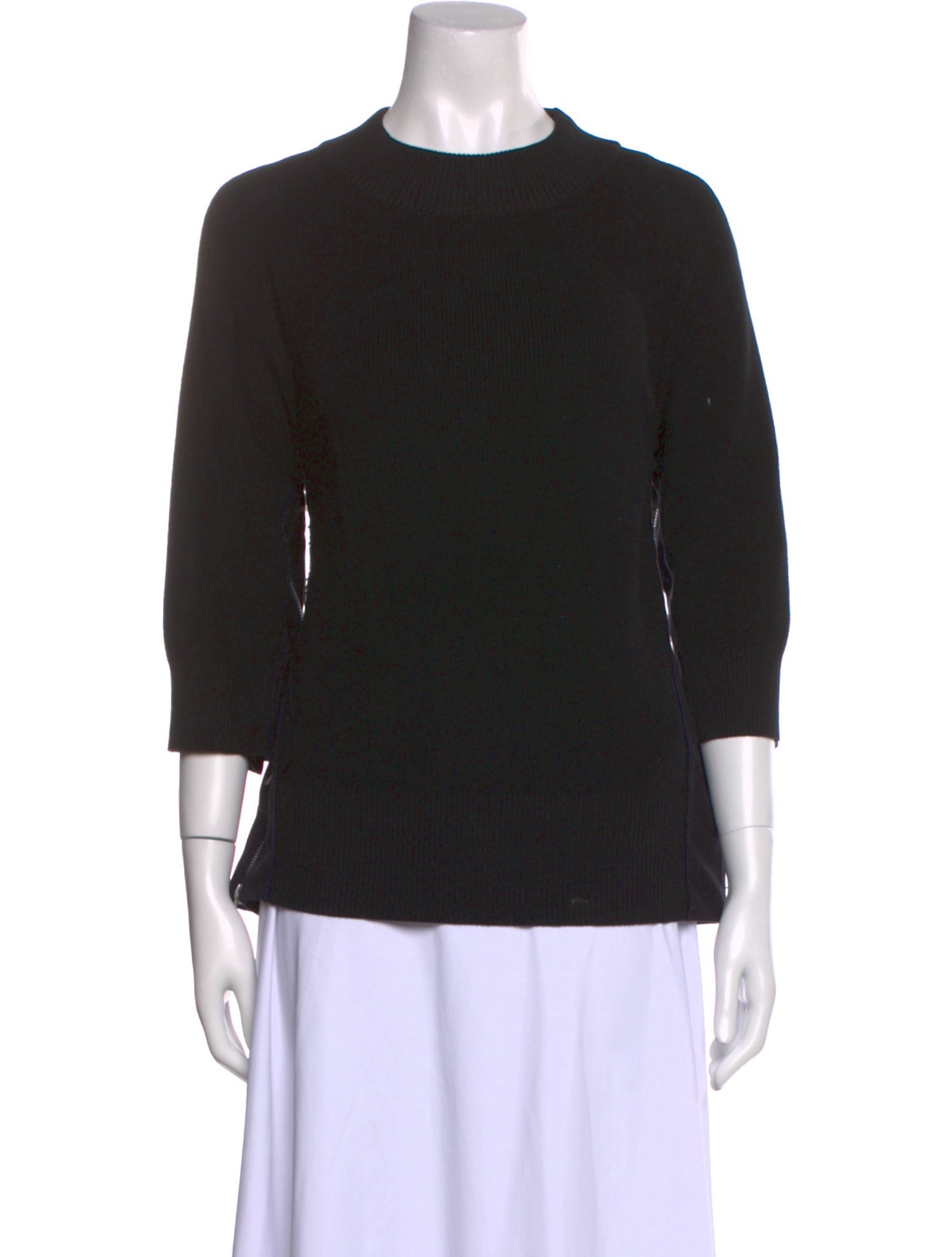Sacai Mock Neck Sweater
