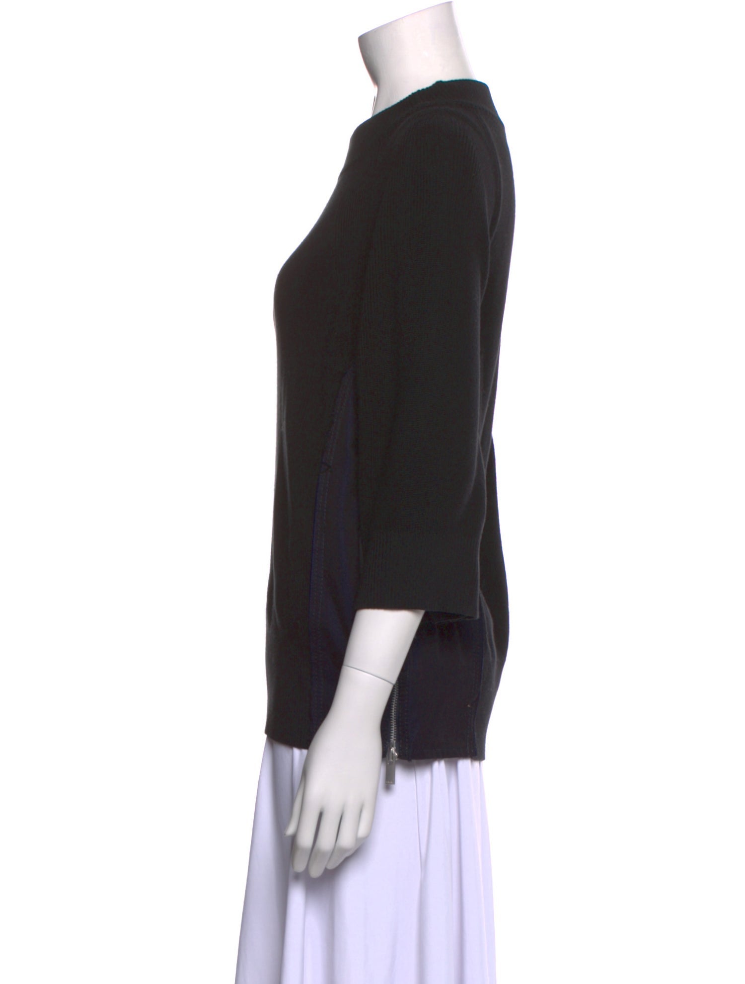 Sacai Mock Neck Sweater