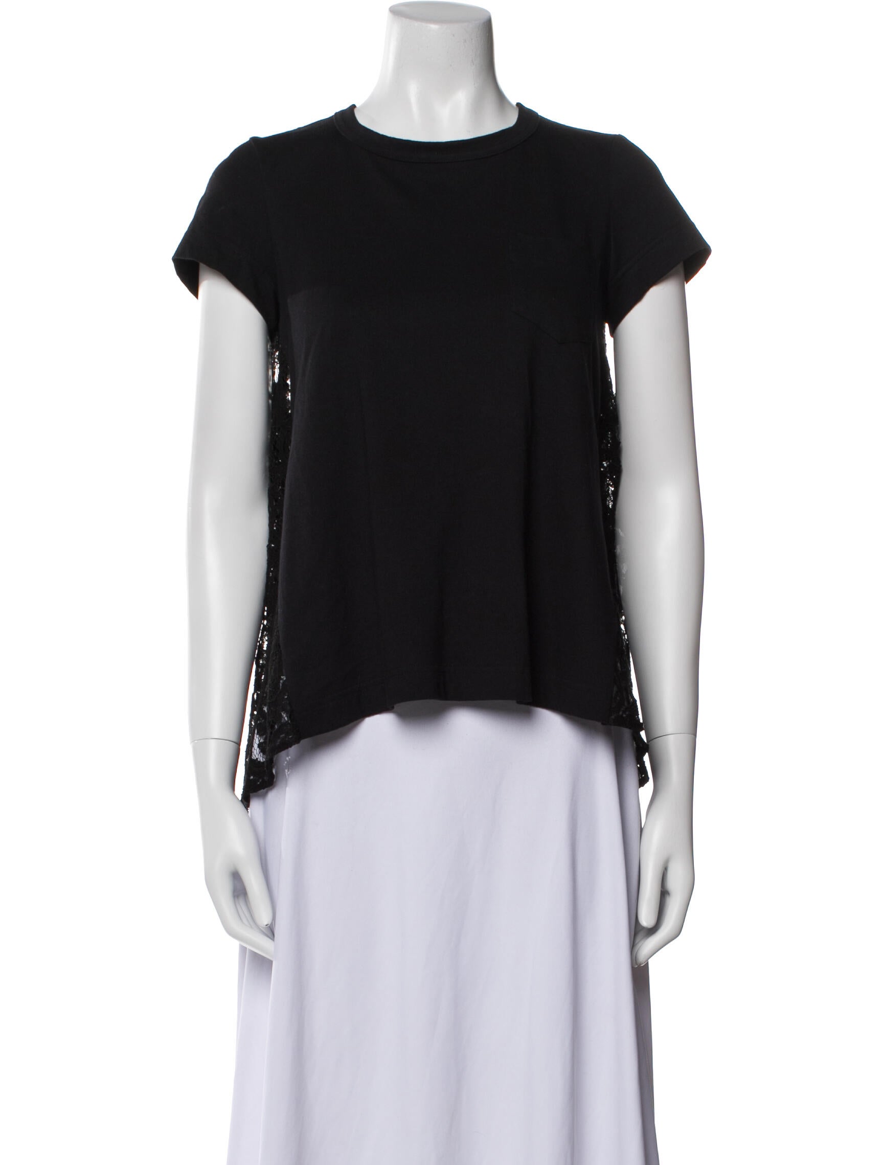 Sacai Luck Crew Neck Short Sleeve T-Shirt