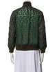 Sacai Lace Pattern Bomber Jacket