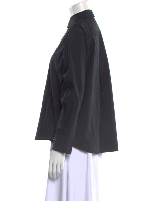 Sacai Long Sleeve Button-Up Top