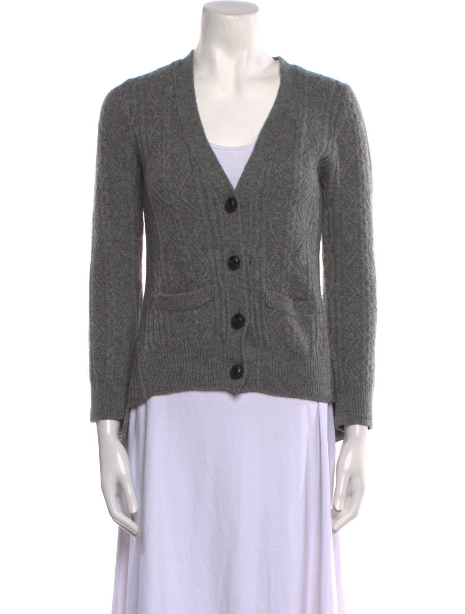 Sacai Wool V-Neck Sweater