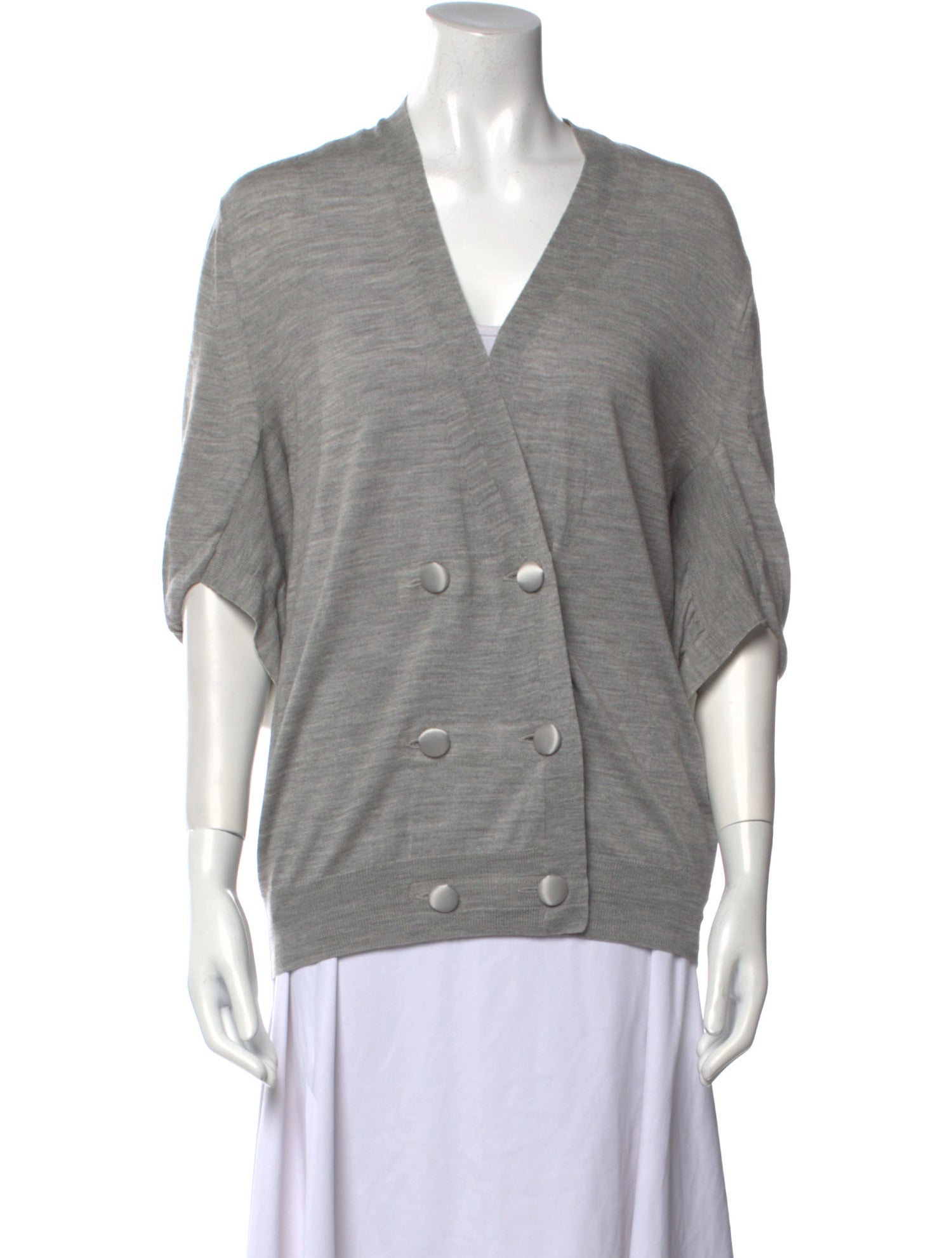 Sacai Wool V-Neck Sweater