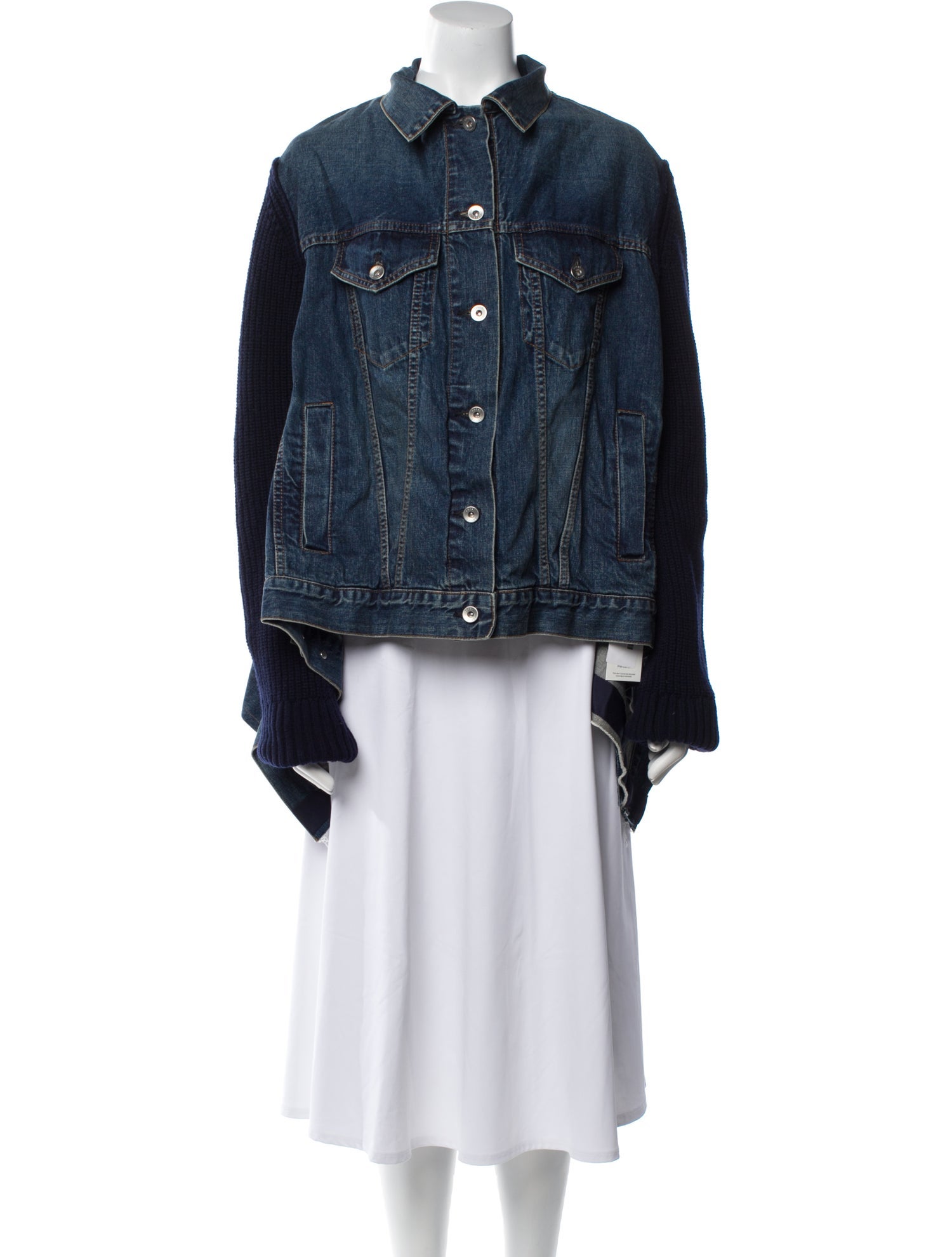 Sacai Nylon Denim Jacket