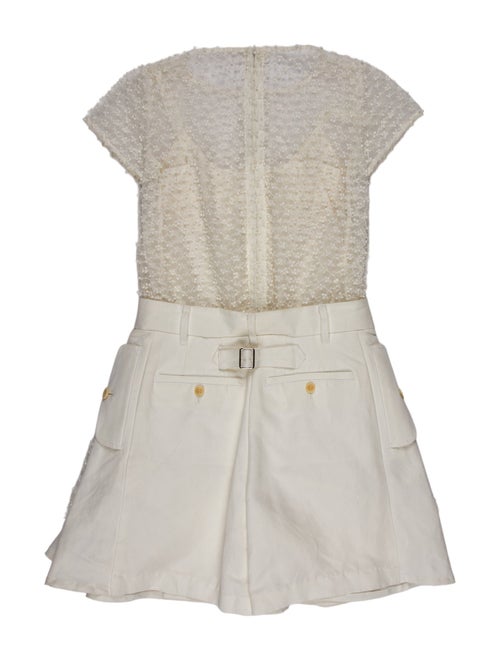 Sacai Crew Neck Romper