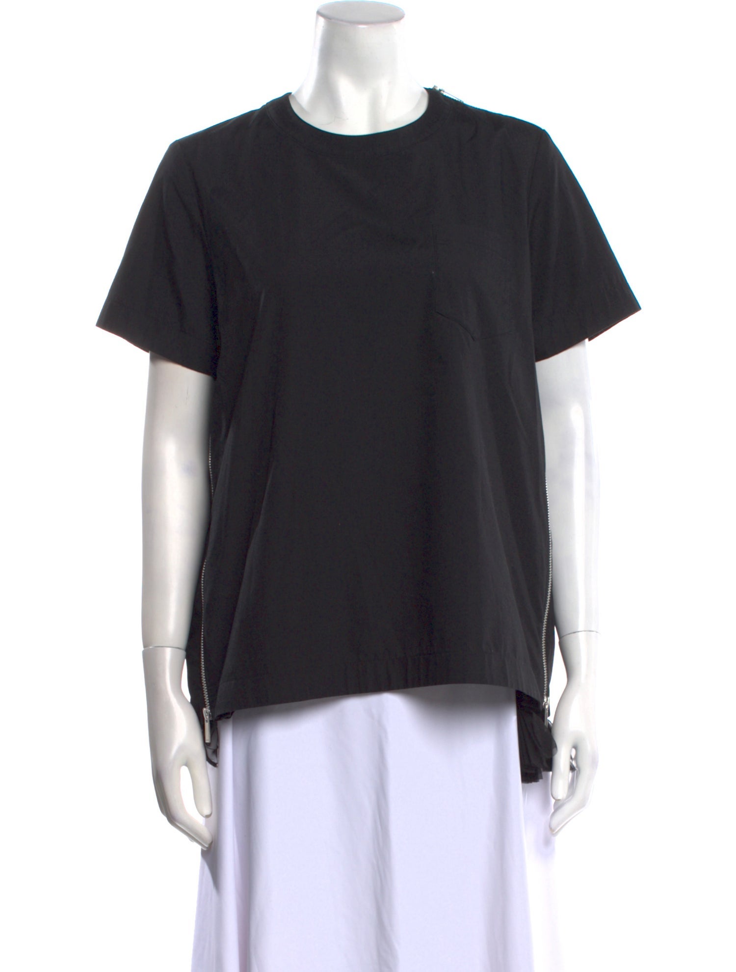 Sacai Crew Neck Short Sleeve T-Shirt