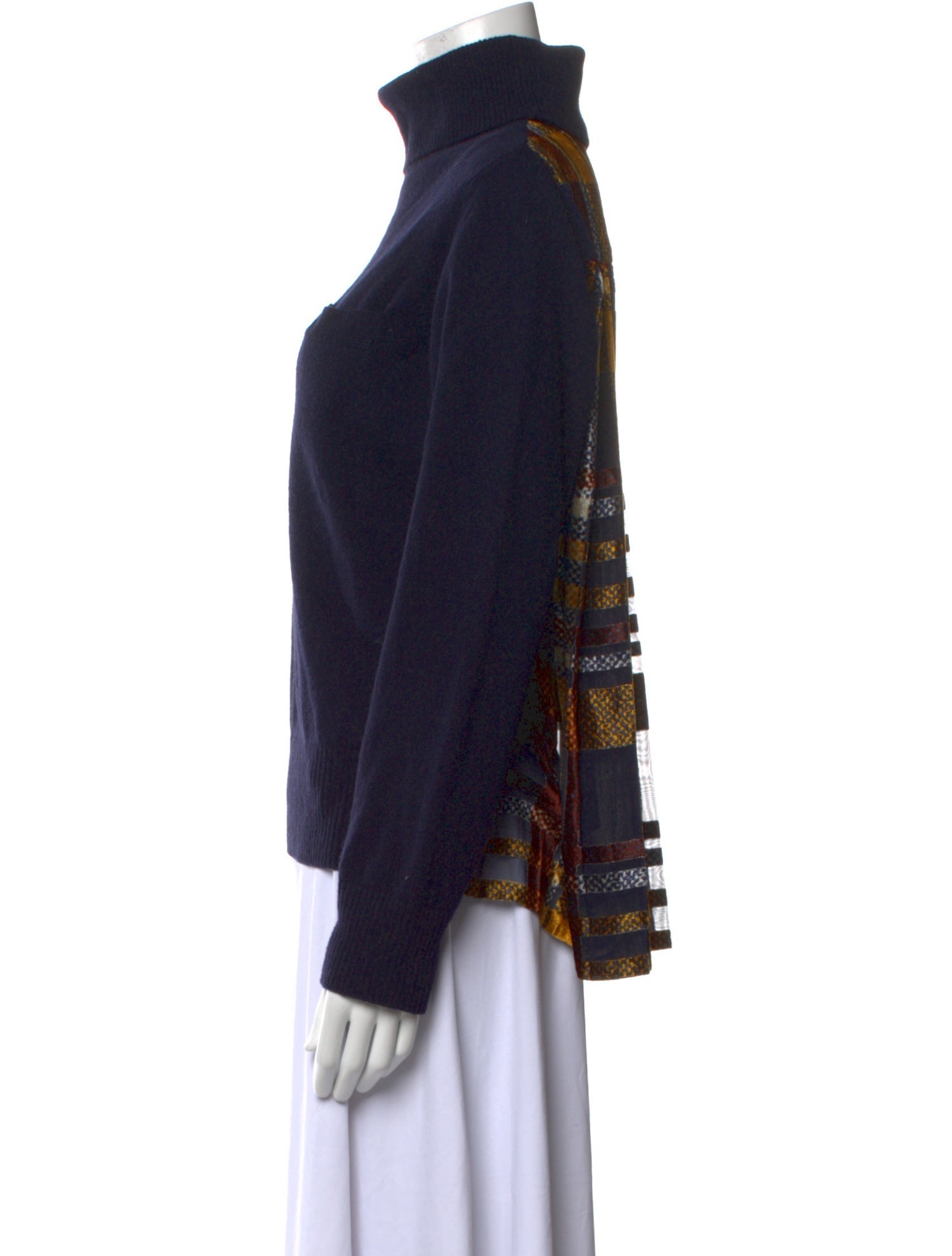 Sacai Wool Turtleneck Sweater