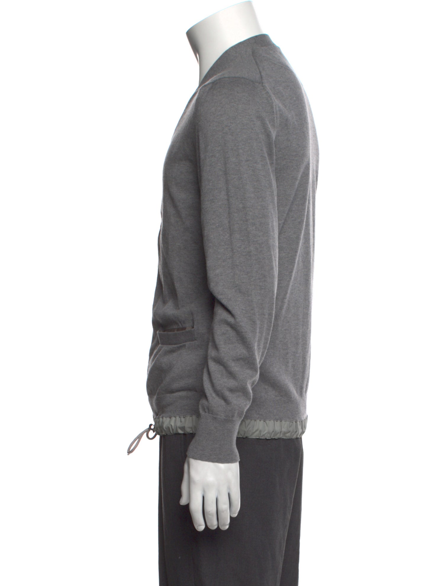 Sacai V-Neck Long Sleeve Cardigan