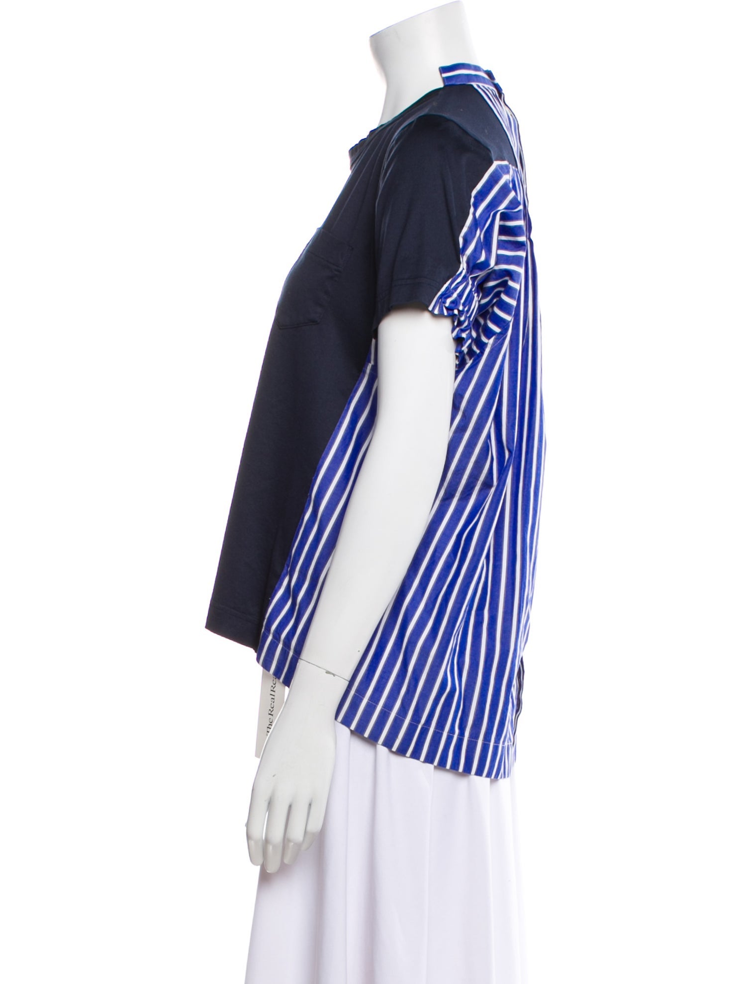 Sacai Crew Neck Short Sleeve T-Shirt