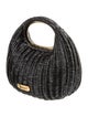 Sacai Wicker Top Handle Bag