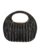 Sacai Wicker Top Handle Bag