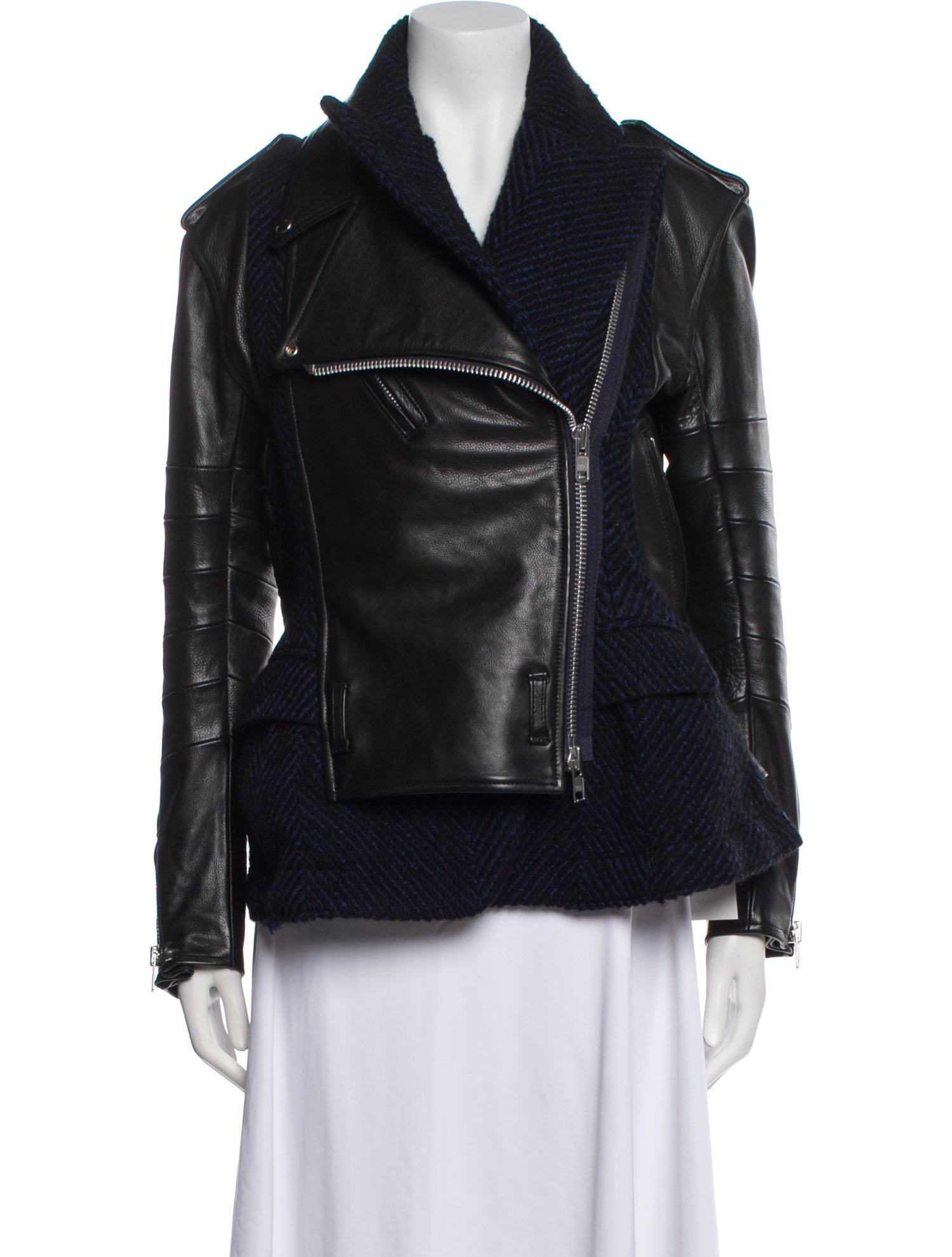 Sacai Wool Biker Jacket