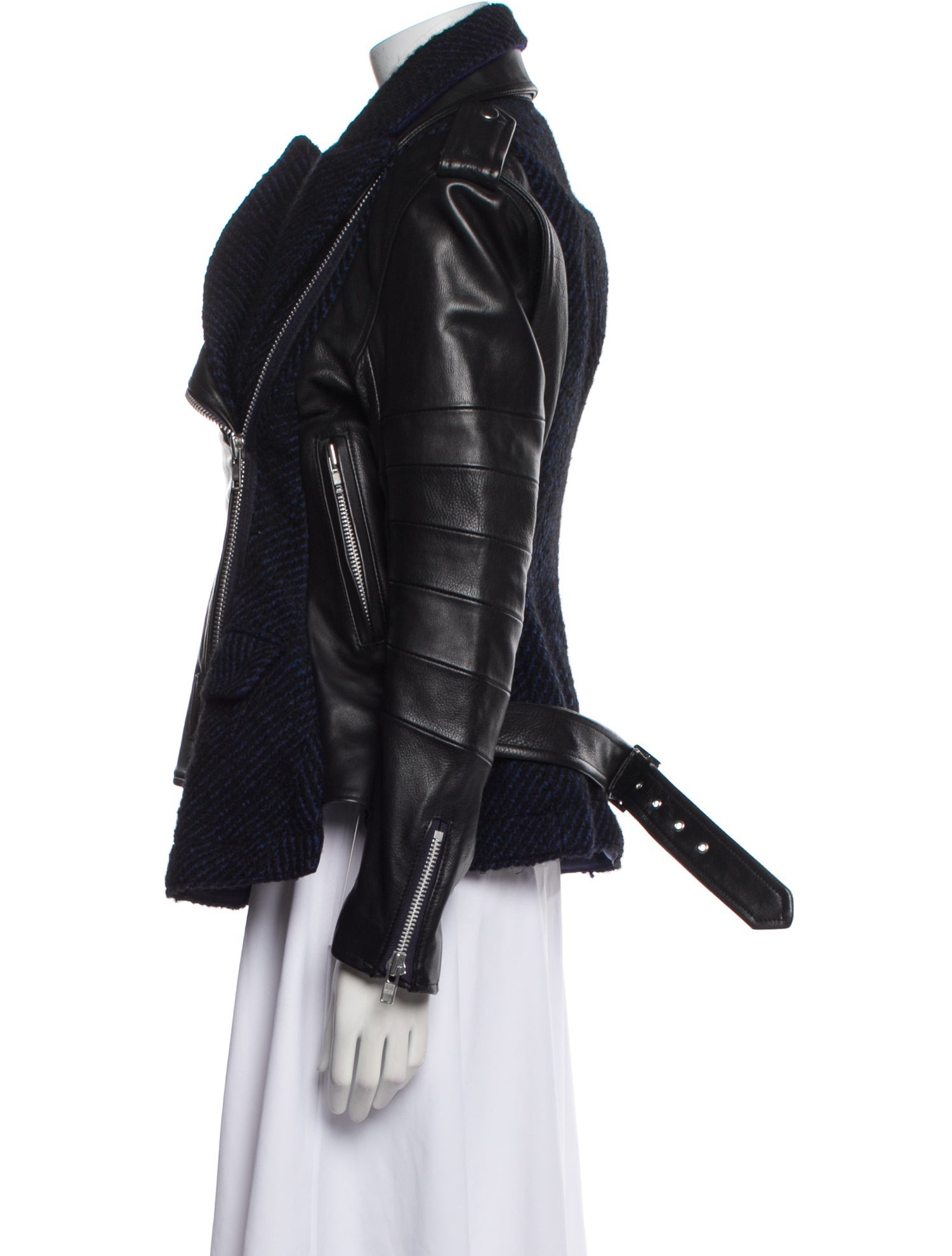 Sacai Wool Biker Jacket