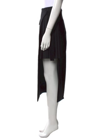 Sacai Wool Midi Length Skirt