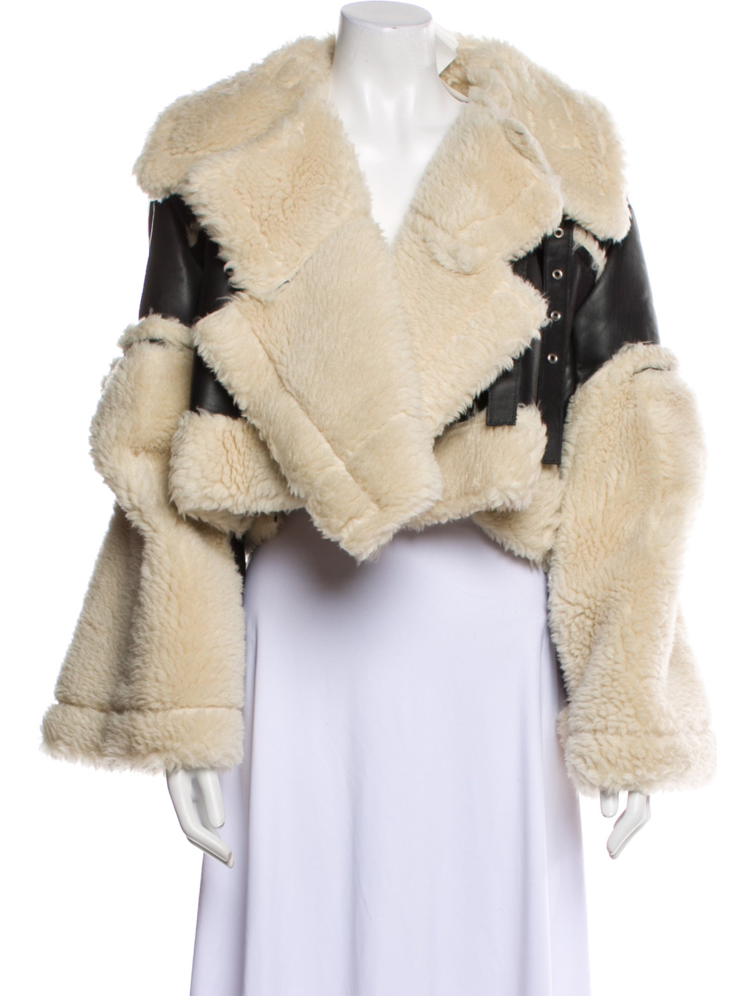 Sacai Faux Fur Jacket