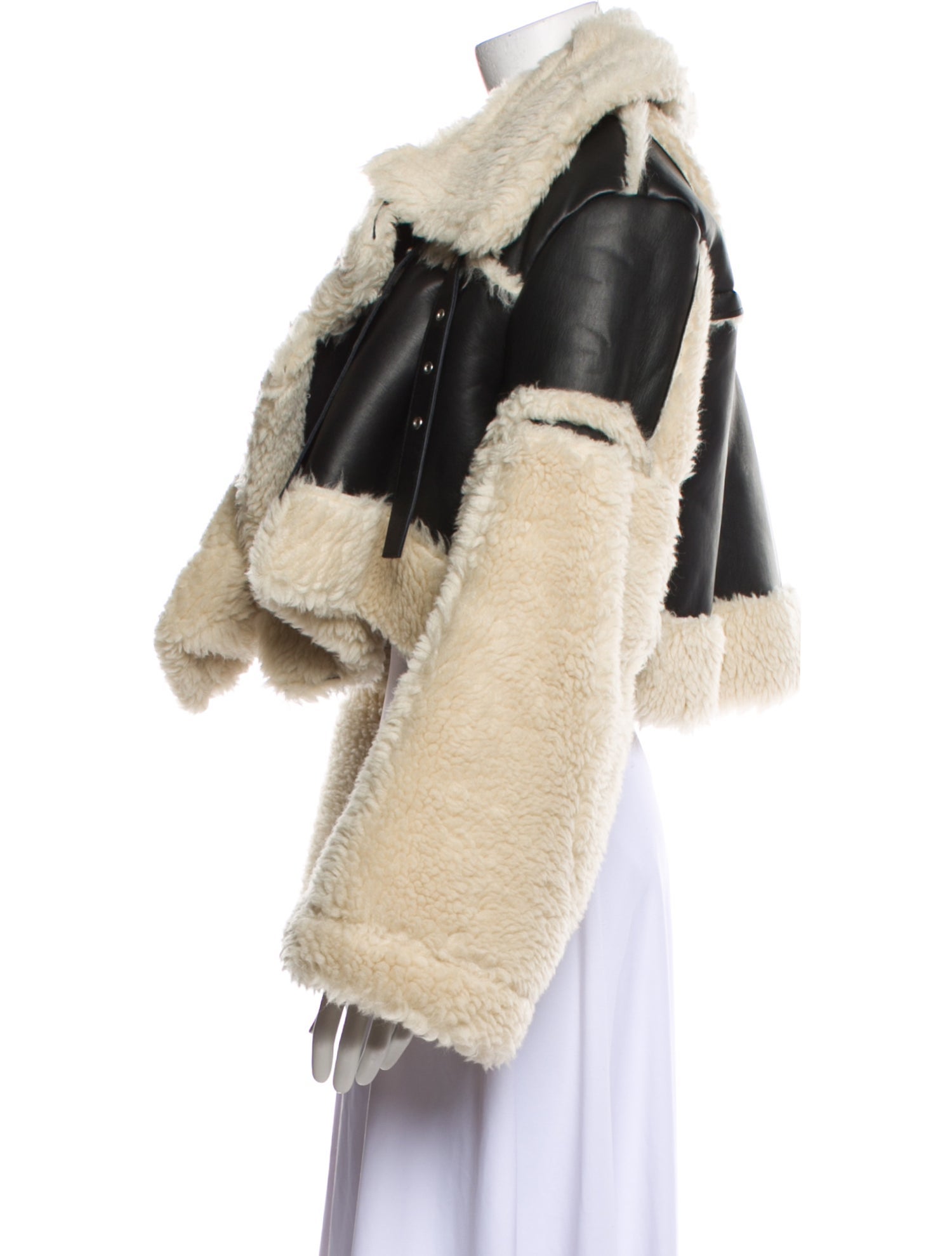 Sacai Faux Fur Jacket