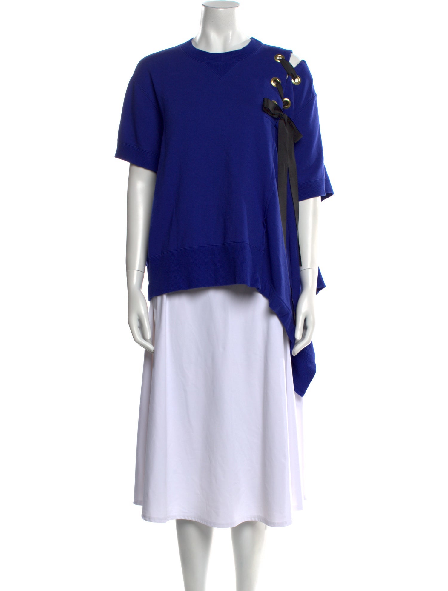 Sacai Crew Neck Short Sleeve T-Shirt