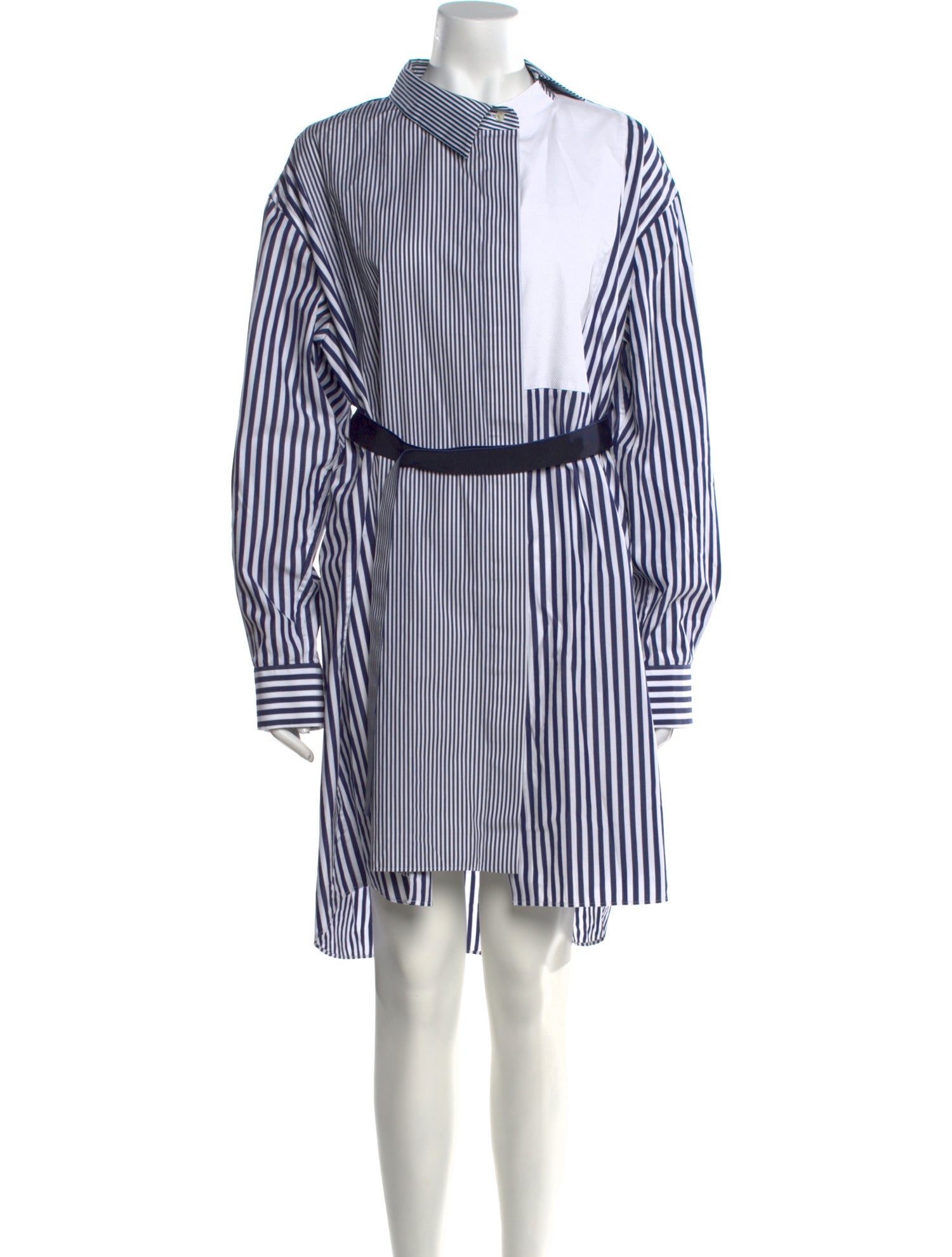 Sacai Striped Mini Dress