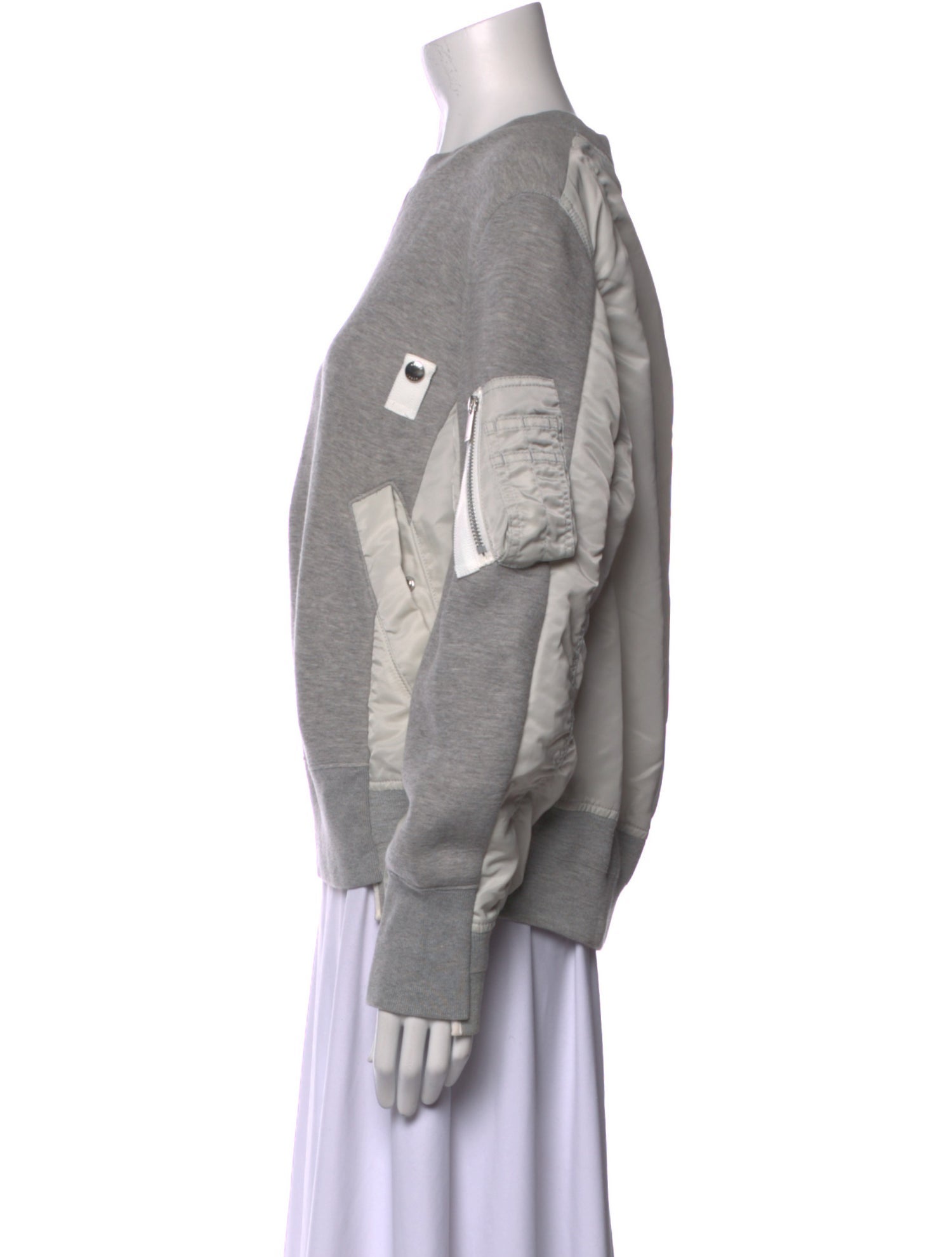 Sacai Crew Neck Sweater