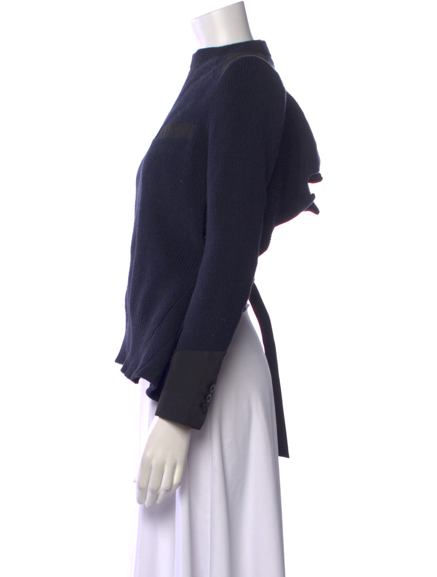 Sacai Mock Neck Sweater