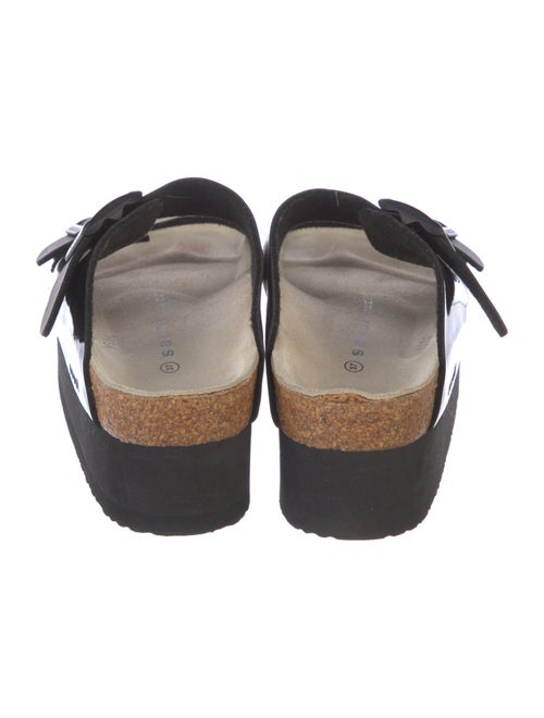 Sacai Patent Leather Slides