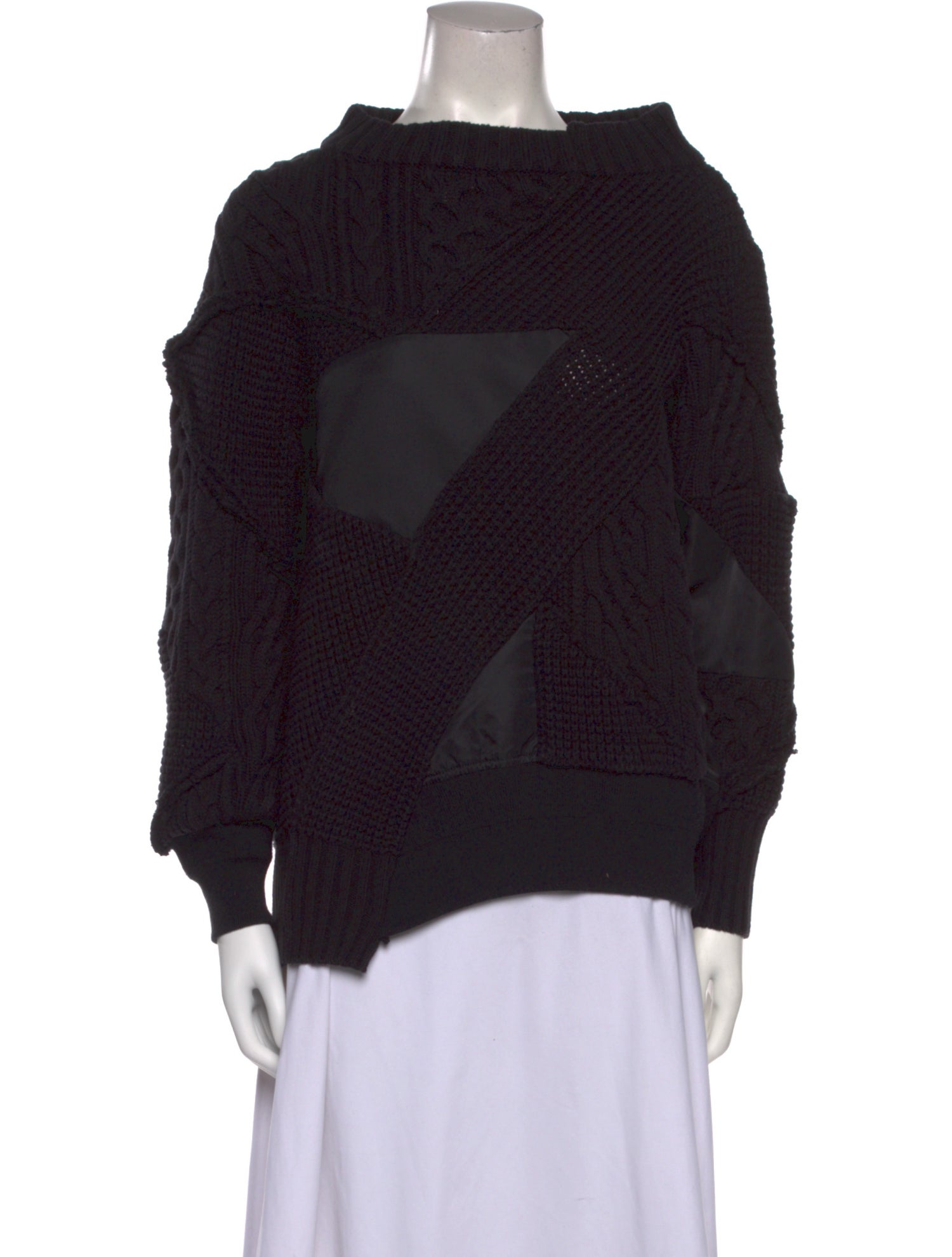 Sacai Mock Neck Sweater