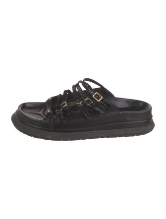 Sacai Leather Slides