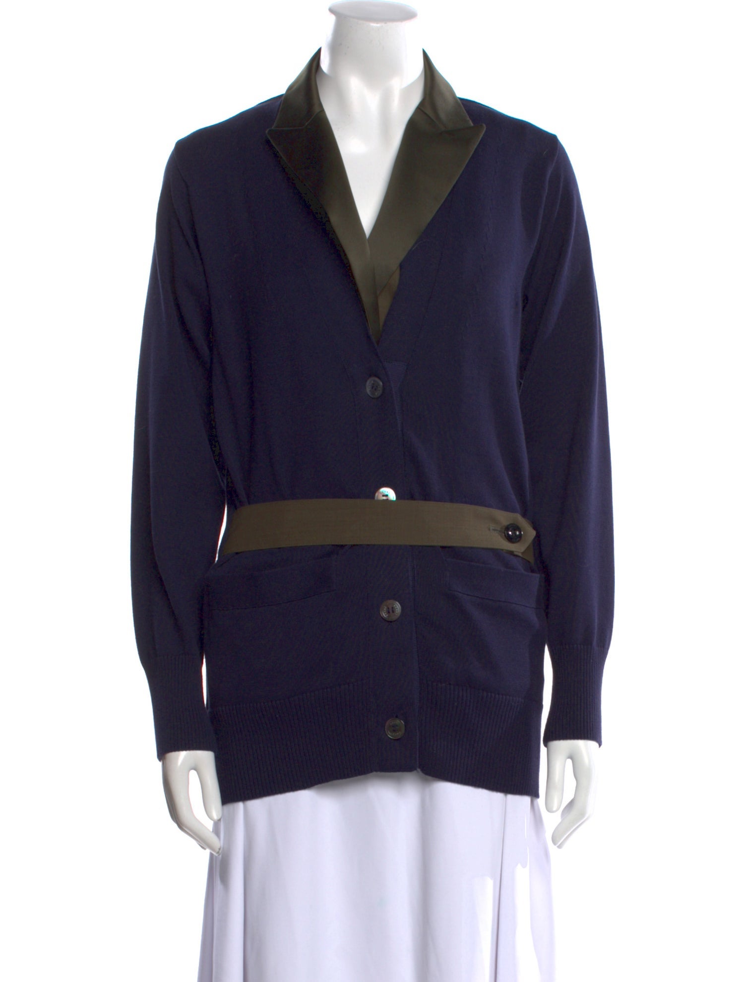 Sacai V-Neck Sweater