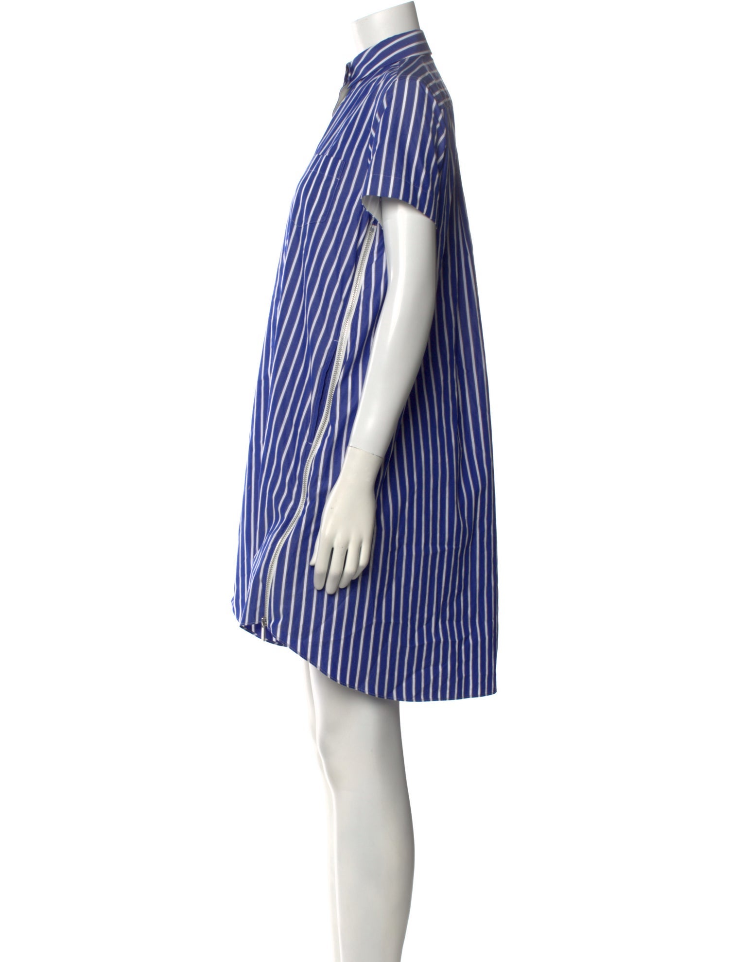 Sacai Striped Mini Dress