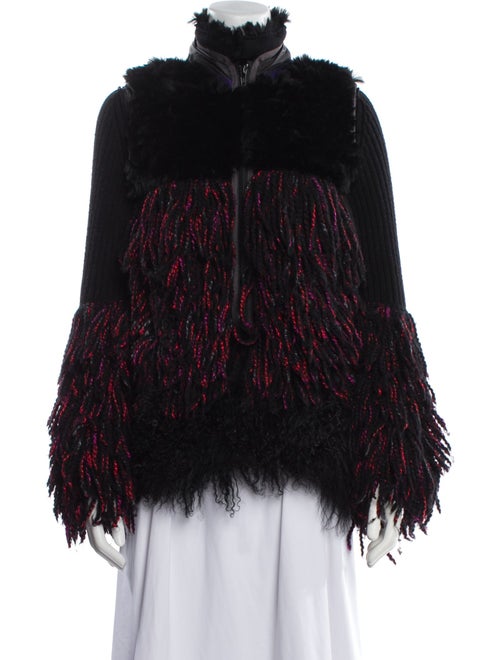 Sacai 2011 Wool Fur Jacket