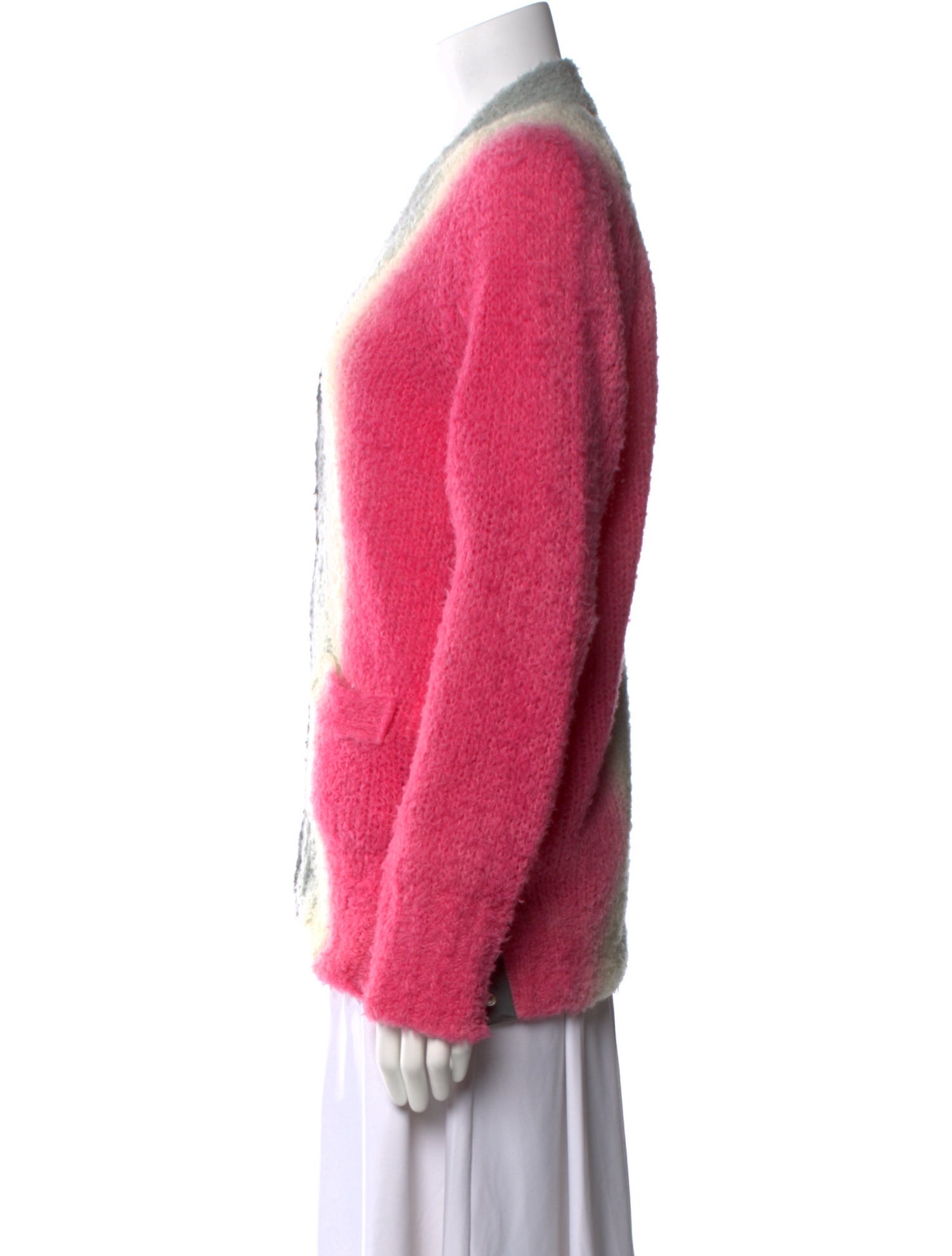 Sacai Wool Tie-Dye Print Sweater