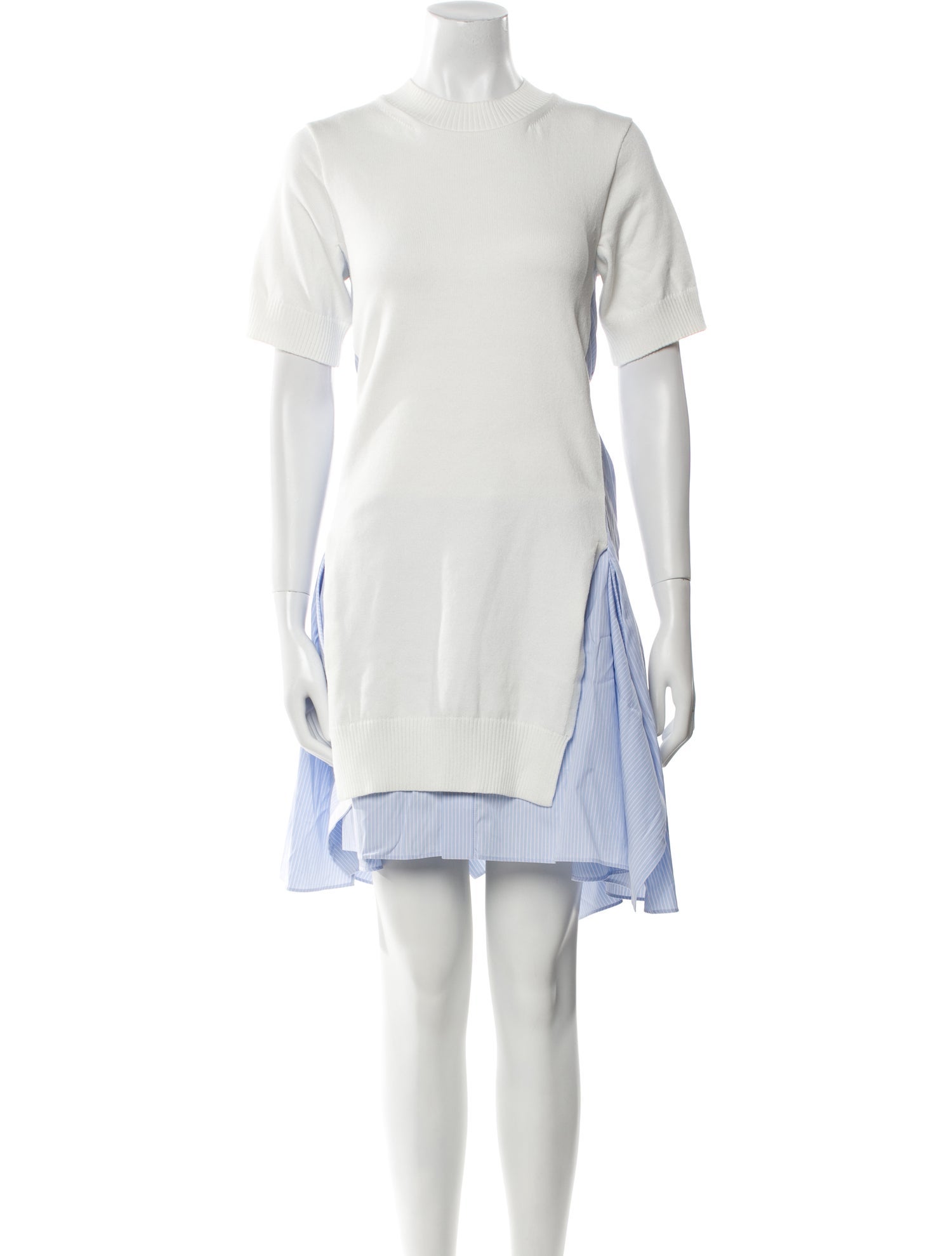Sacai Mock Neck Knee-Length Dress w/ Tags