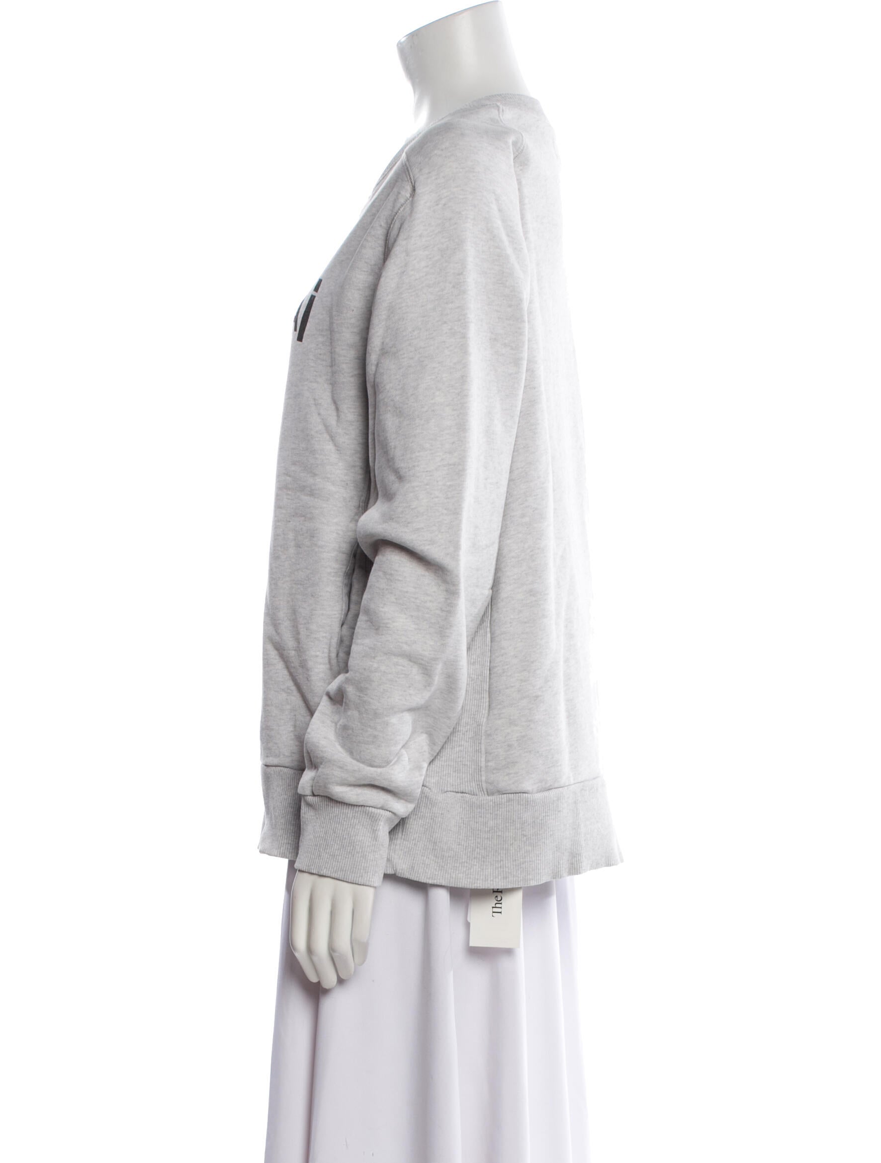 Sacai Graphic Print Crew Neck Sweatshirt