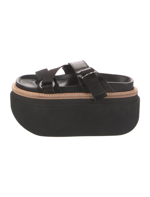 Sacai Leather Slides