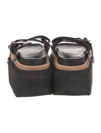 Sacai Leather Slides