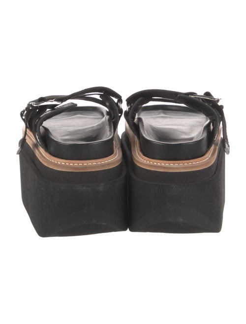 Sacai Leather Slides