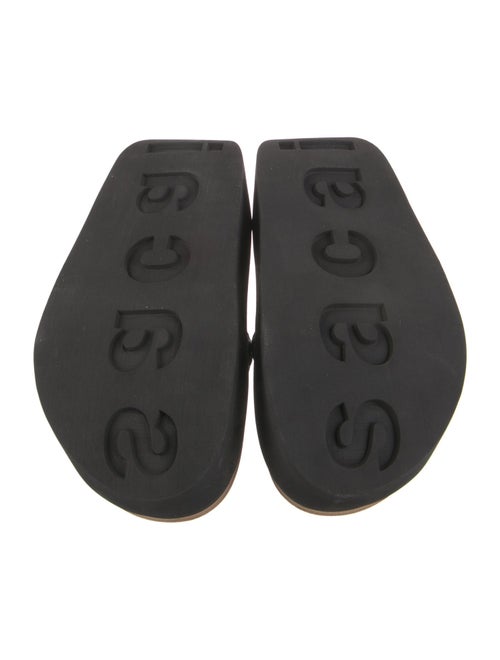 Sacai Leather Slides