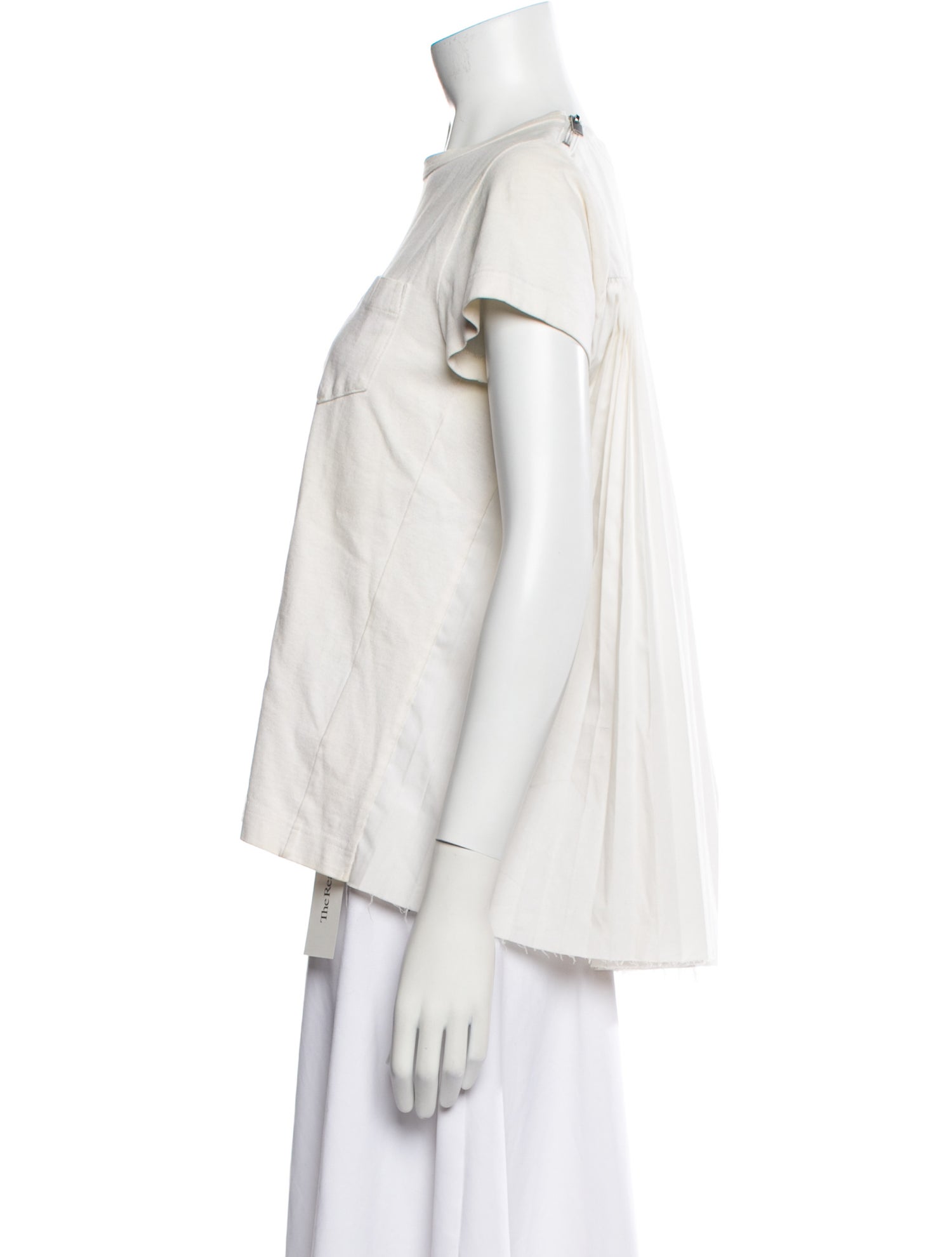 Sacai Crew Neck Short Sleeve T-Shirt