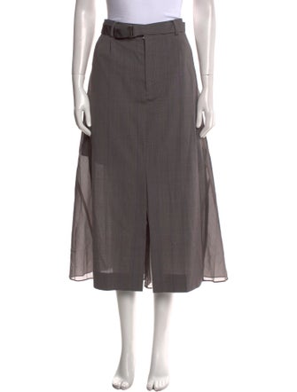 Sacai Midi Length Skirt
