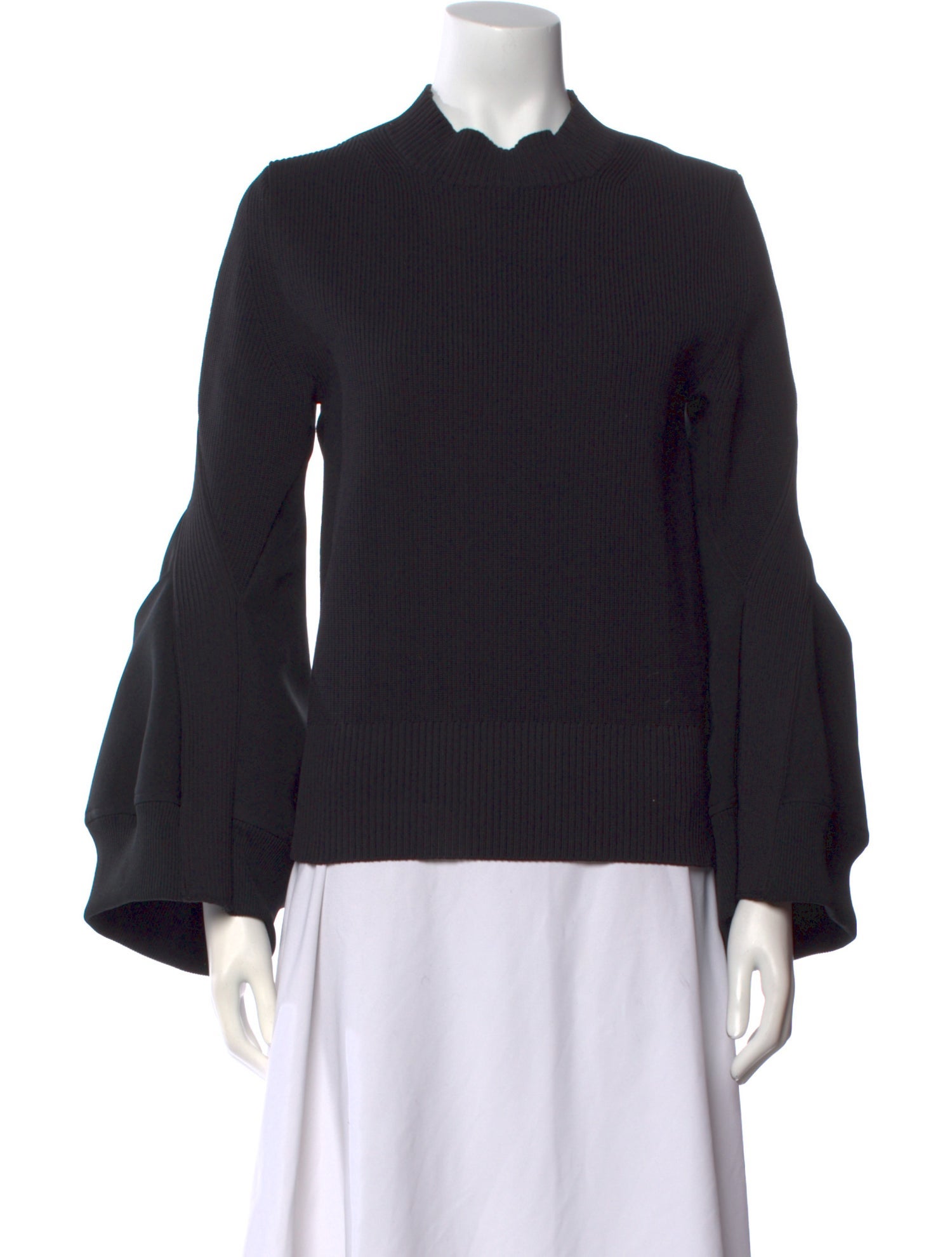 Sacai Mock Neck Sweater