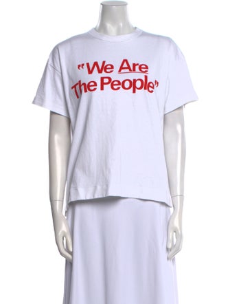 Sacai Graphic Print Crew Neck T-Shirt