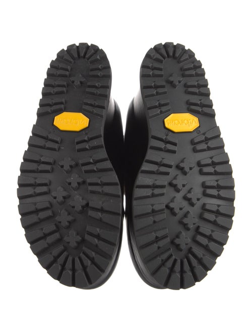 Sacai Ponyhair Animal Print Boots