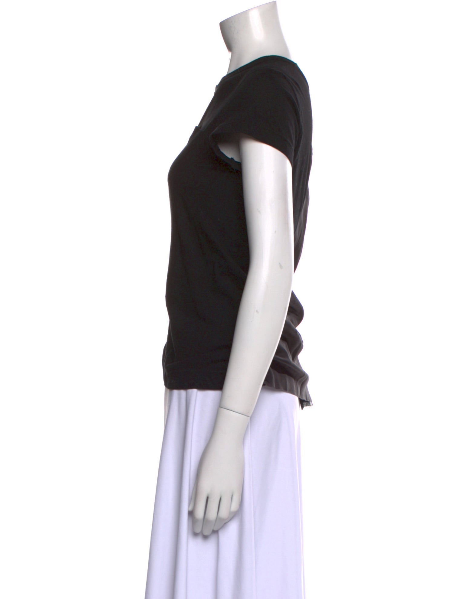 Sacai Crew Neck Short Sleeve T-Shirt